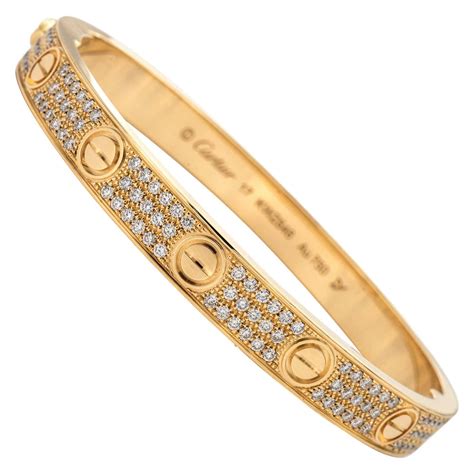 cartier 17|cartier love bracelet 17 750.